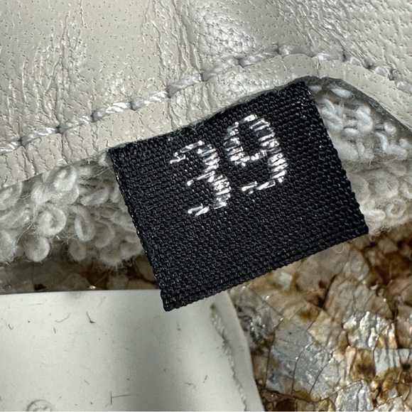 NWOT P448 Jack Perforated Low Top Sneaker in White/ Dakar. Sz: EU 38/US 8.5-9 - Picture 12 of 15